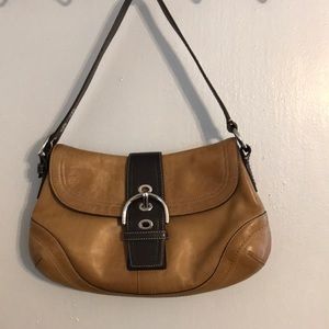 Coach leather purse with wallet